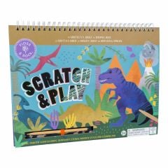 FLOSS & ROCK Scratch and Play Aktivite Kitabı / DINO *YENİ*