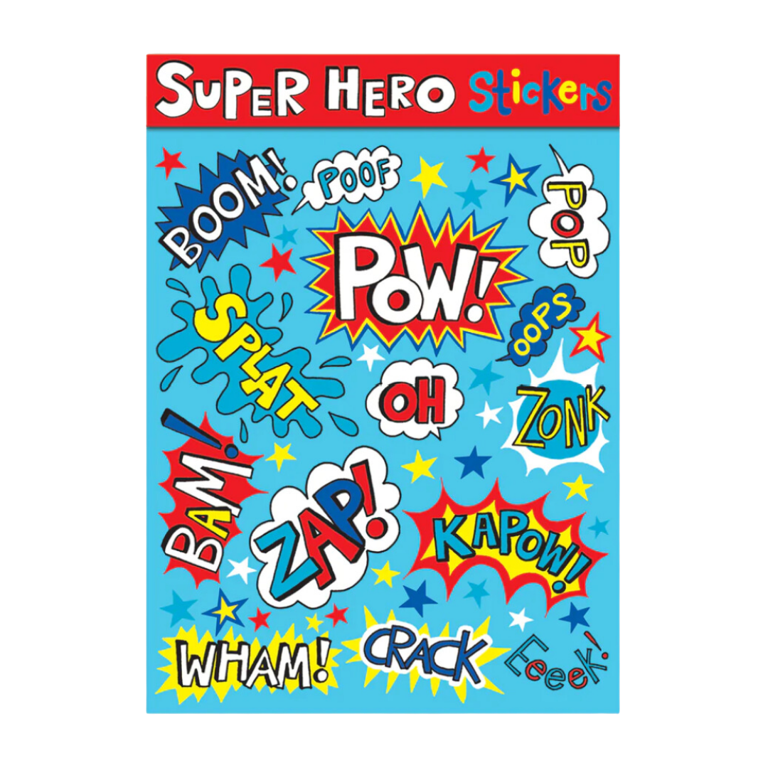 RACHEL ELLEN Sticker Seti / Super Hero