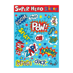 RACHEL ELLEN Sticker Seti / Super Hero