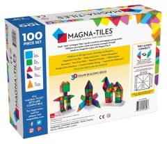 Magna-Tiles Clear Color 100 Parça
