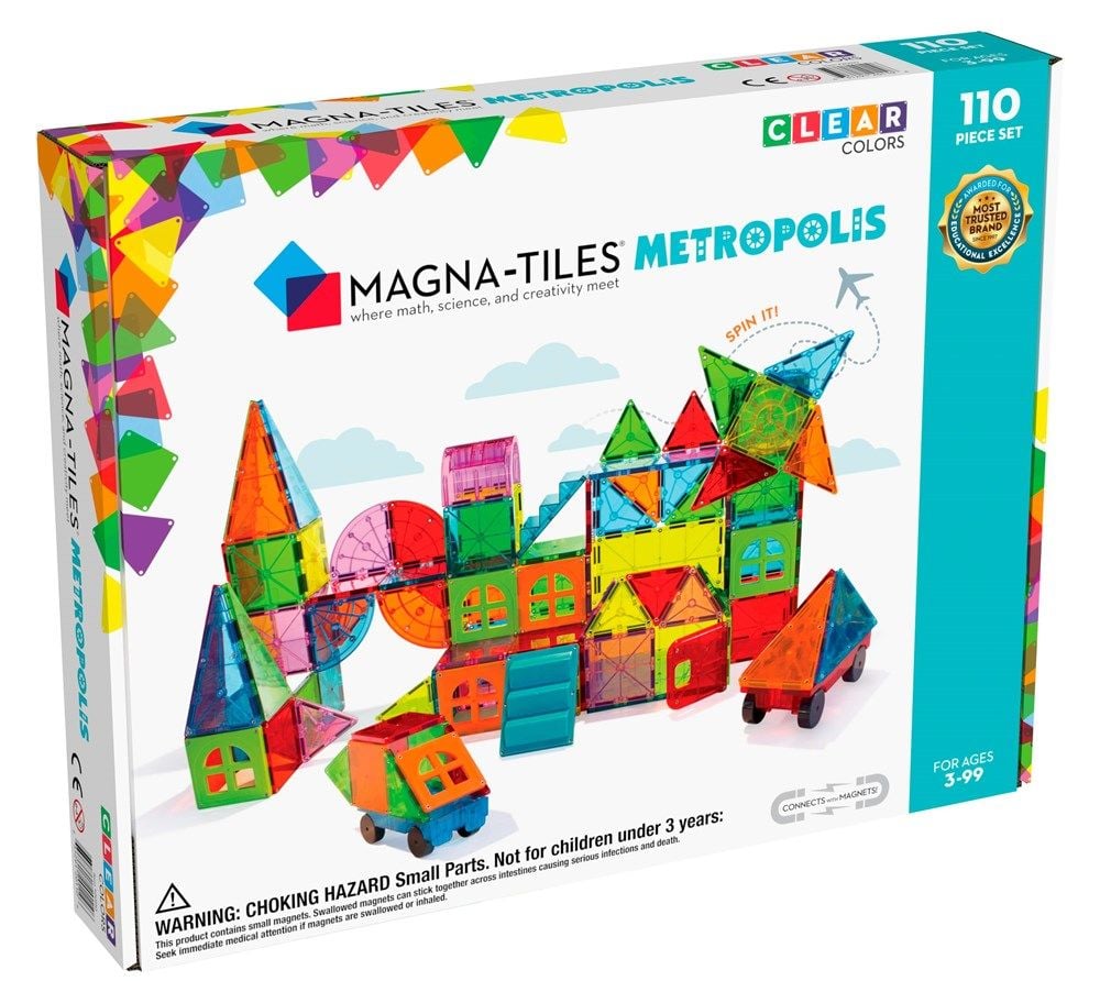 Magna-Tiles - Metropolis - 110 Parça