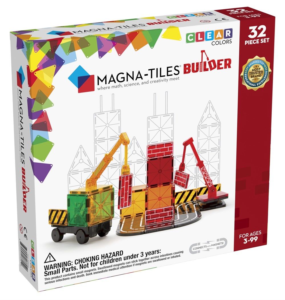 Magna-Tiles - İnşaat - 32 Parça