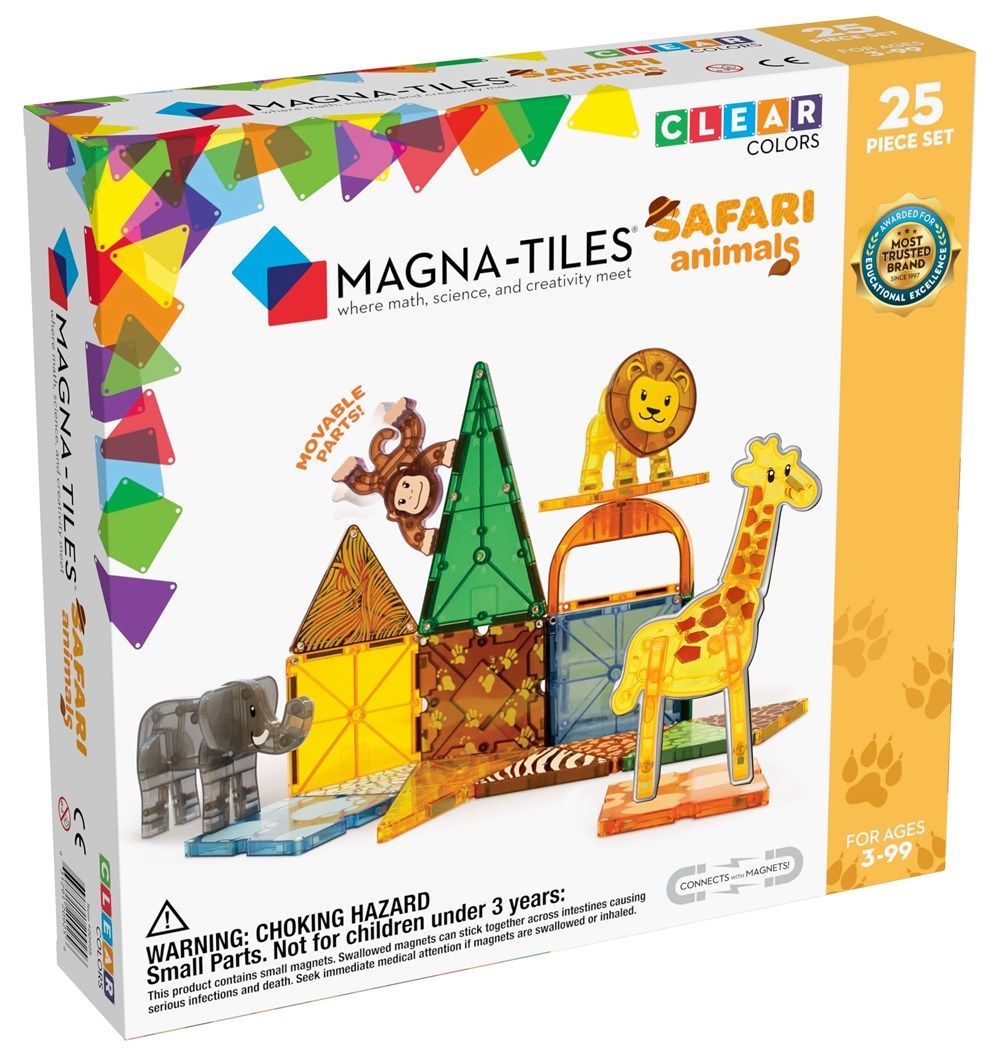 Magna-Tiles - Safari - 25 Parça