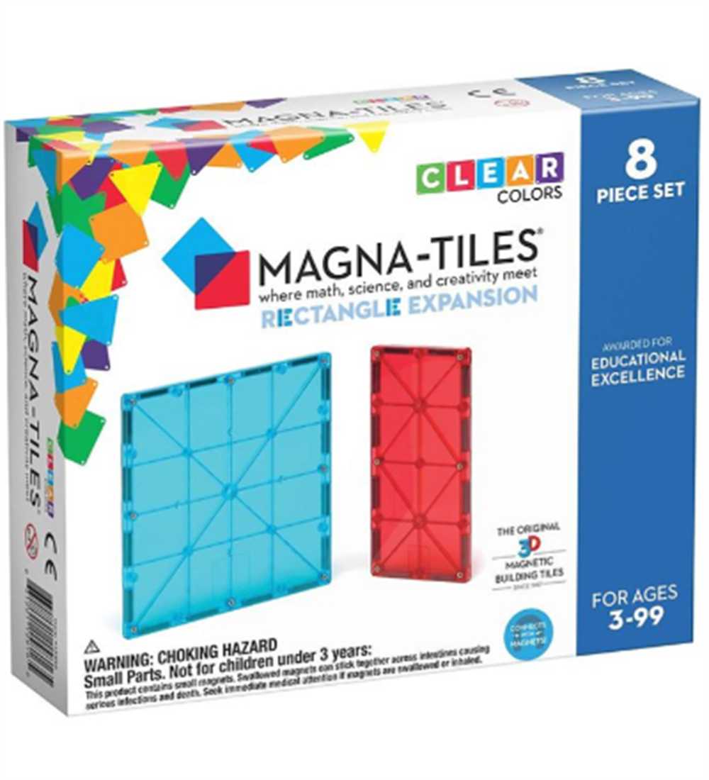 Magna-Tiles - Rectangle Expansion 8 Parça