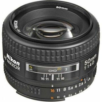 AF Nikkor 50mm F1.4D Prime Lens