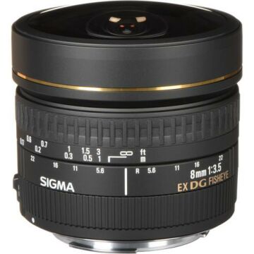 8mm F/3.5 EX DG Balıkgözü Lens (Canon)
