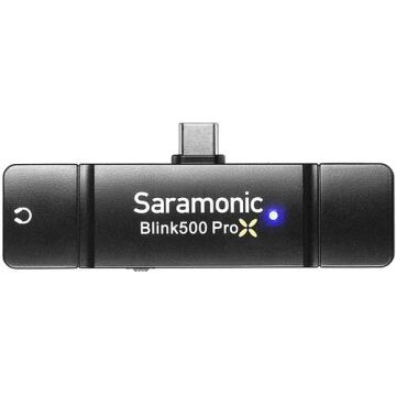 Blink 500 Pro X B5 (Tx+Rx) Type-C Cihazlar için Tek Konuşmacılı Kablosuz Yaka Mikrofonu Sistemi