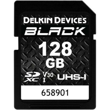 128GB Black UHS-I SDXC Hafıza Kartı