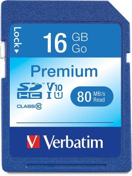Premium 16GB 533x SDHC UHS-I SD Hafıza Kartı