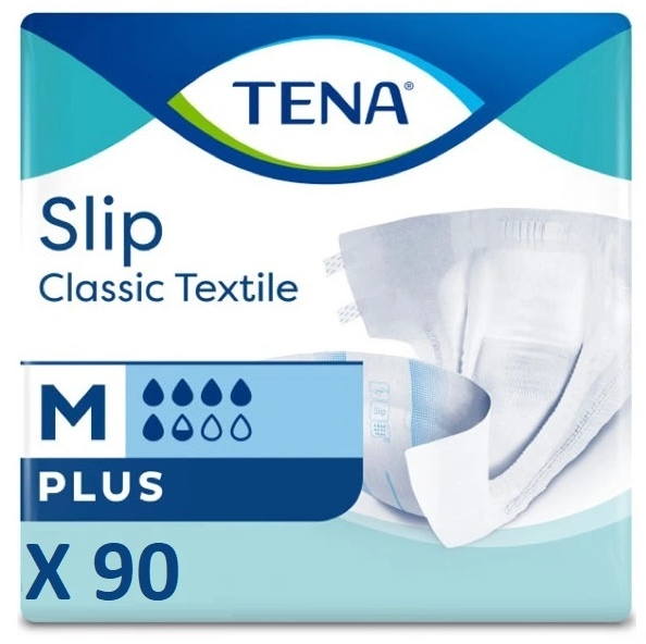 Tena Slip Classic Tekstil 5,5 Damla Medium 90 ADET