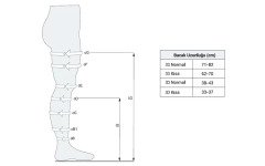 Varimed Kapalı Burun Külotlu Orta Basınç Varis Çorabı