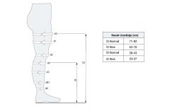 Varimed Açık Burun Orta Basınç Dizaltı Varis Çorabı