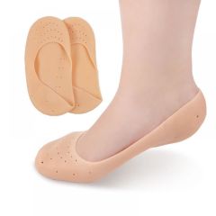 Nordmende Yumuşak Silikon Rahatlatıcı Patik Çorap Patik (çift) Topuk Çatlak Giderici Ayak Bakım Aleti