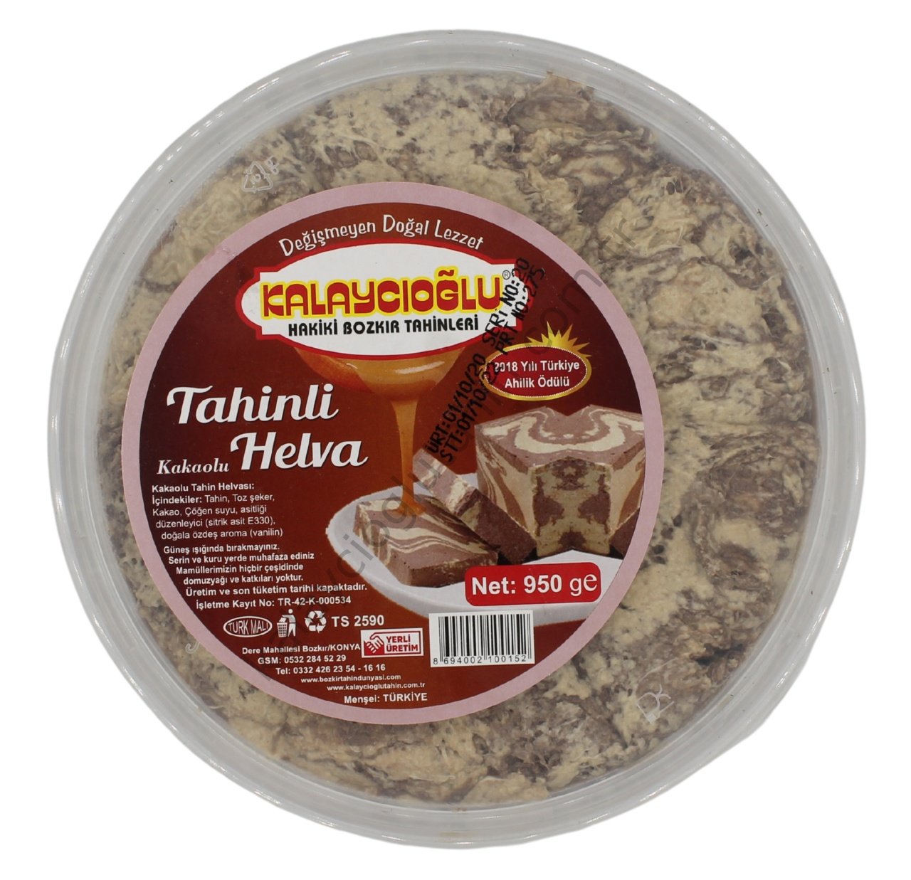 Kakaolu Helva 950 Gr.