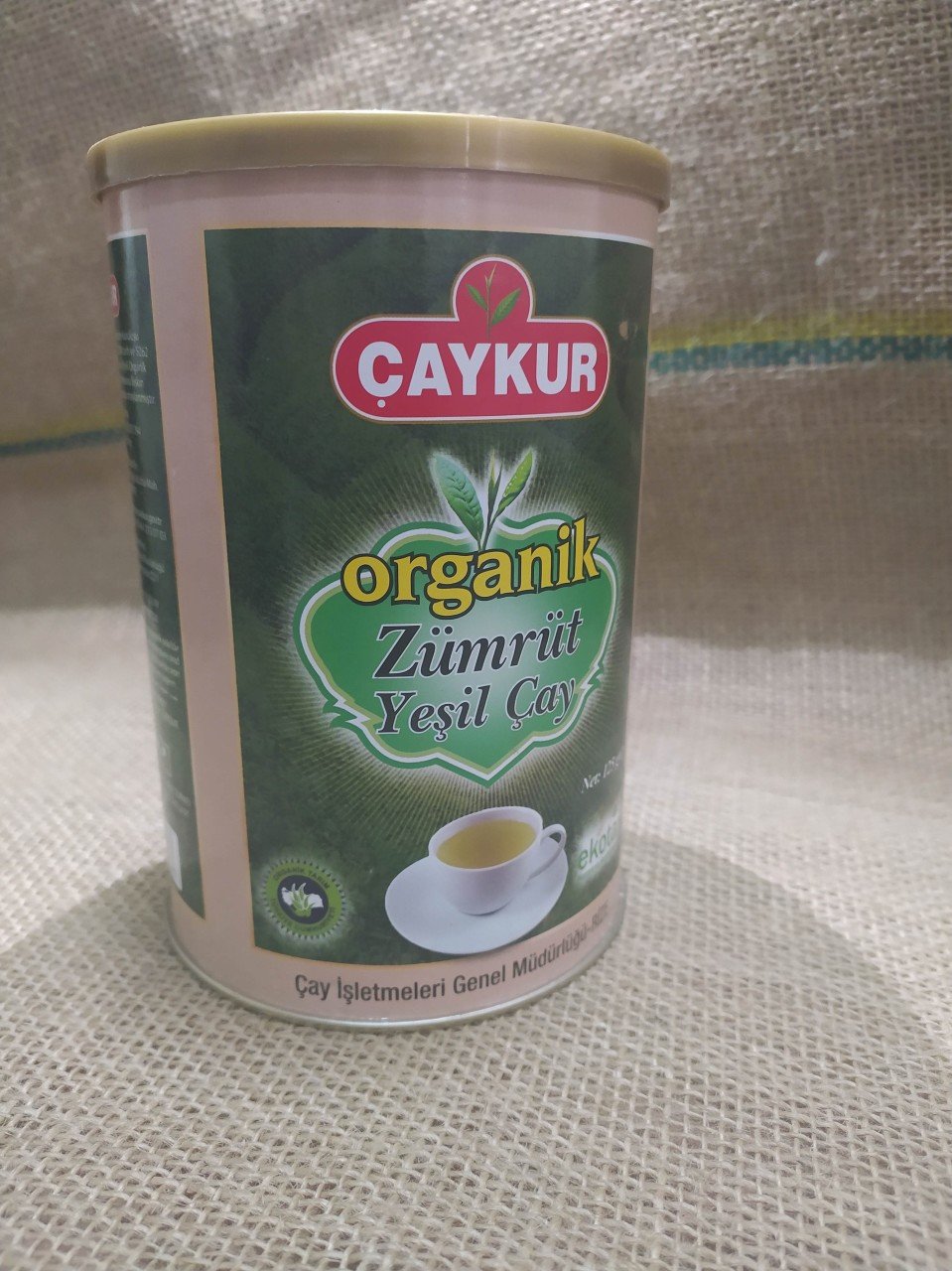 ÇAYKUR ORG ZÜMRÜT YEŞİL ÇAY 125GR