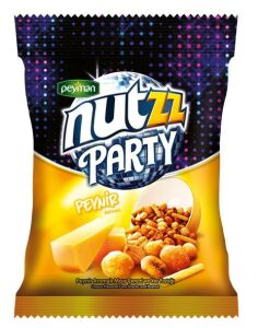 Peyman Nutzz Party Mix Peynir Aromalı Mısır Çerezi ve Yer Fıstığı 90 gr