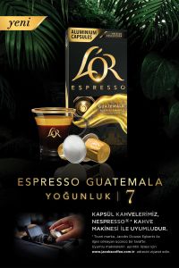 L'OR Espresso Origin Guatemala 3'lü Fırsat Paketi 30 Kapsül
