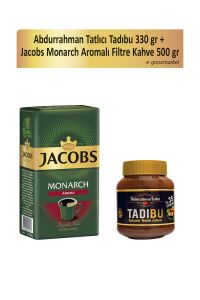 Abdurrahman Tatlıcı Tadıbu 330 gr + Jacobs Monarch Aromalı Filtre Kahve 500 gr