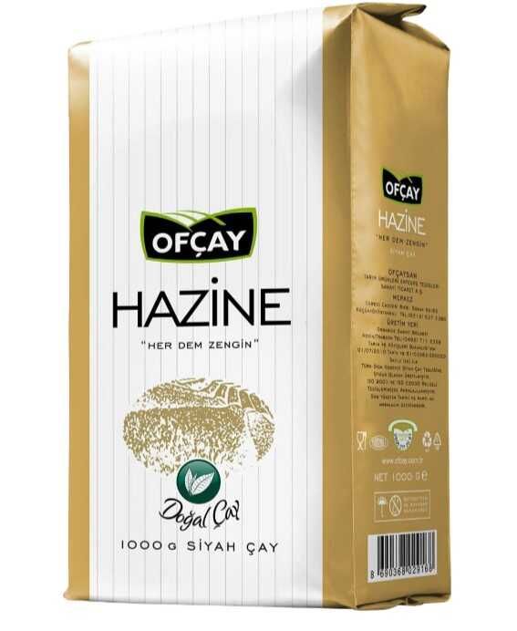 Ofçay Hazine Dökme Siyah Çay 1000 gr