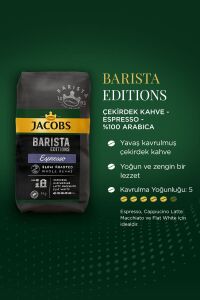 Barista Editions Çekirdek Kahve %100 Arabica Espresso 1 Kg X 4 Paket