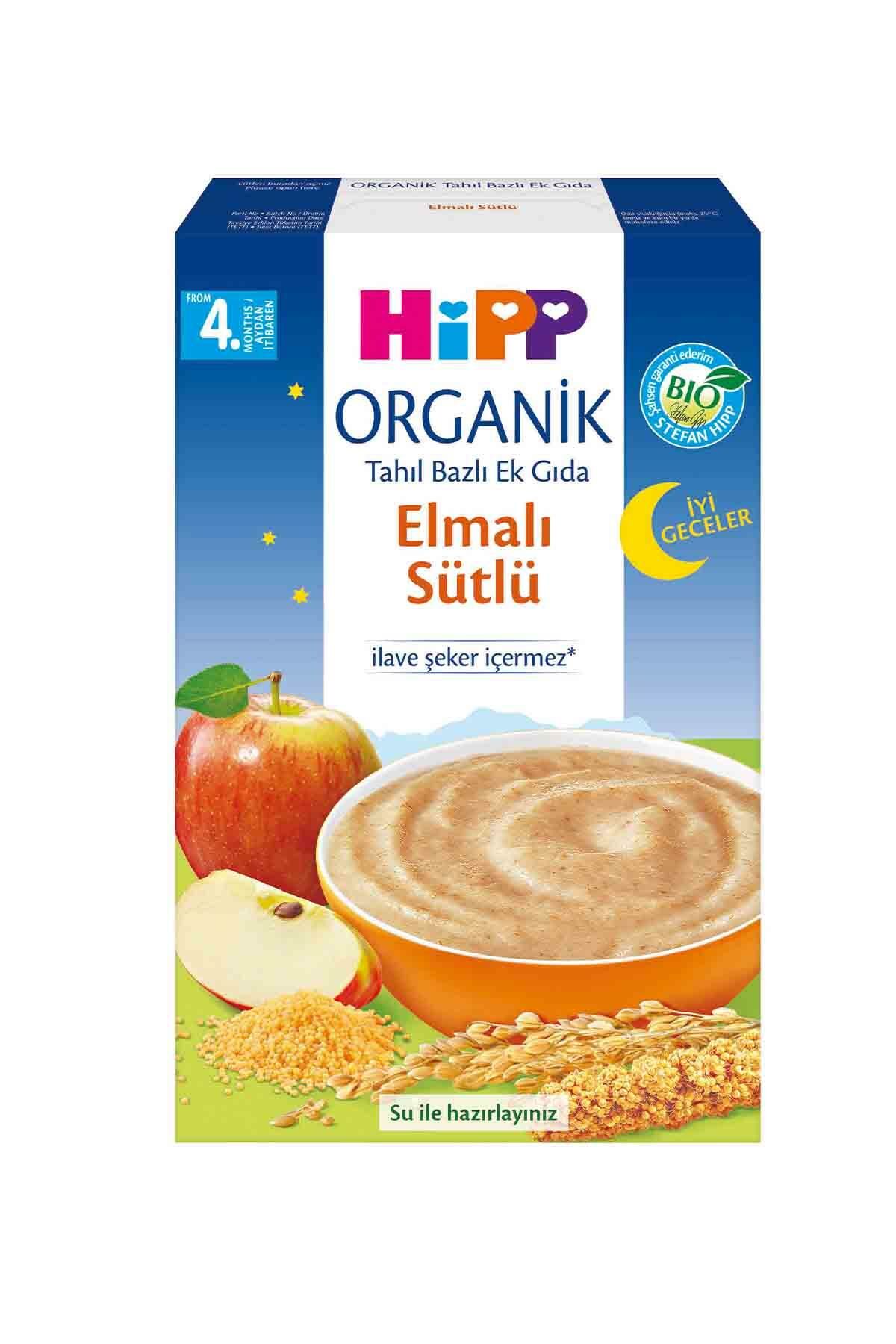 HiPP Organik İyi Geceler  Elmalı Sütlü Tahıl Bazlı