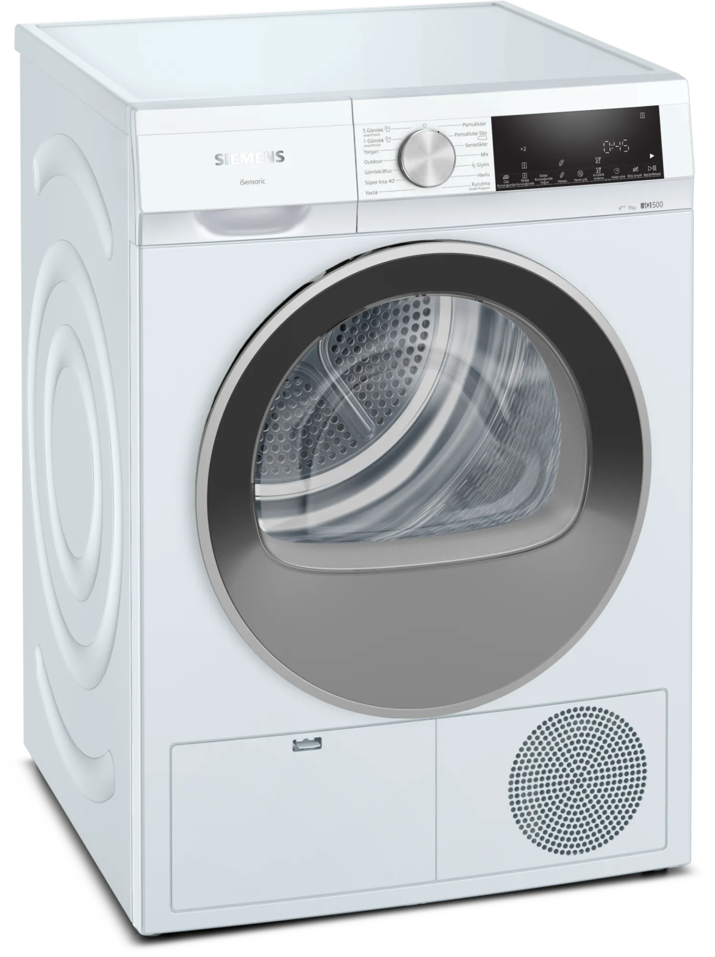 WQ41G2C0TR iQ500 Isı Pompalı Kurutma Makinesi 9 kg