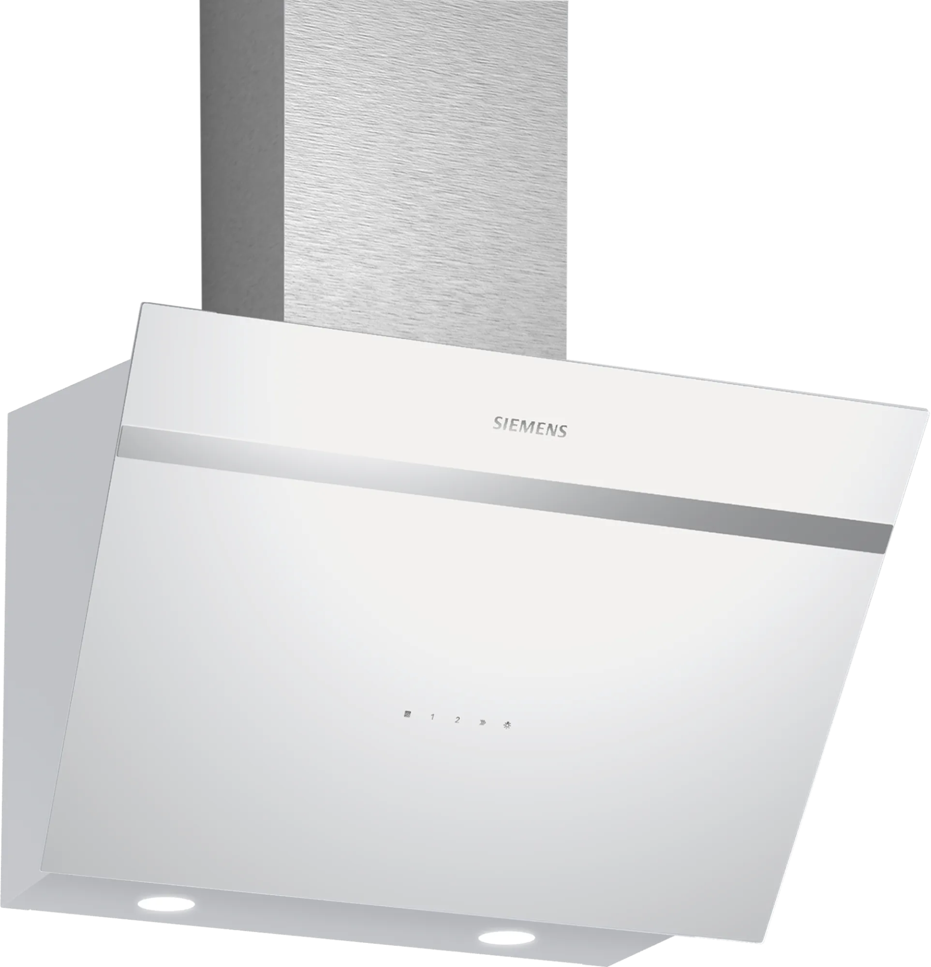 LC66KPJ20T iQ300 Duvar Tipi Davlumbaz 60 cm Beyaz Cam Yüzey