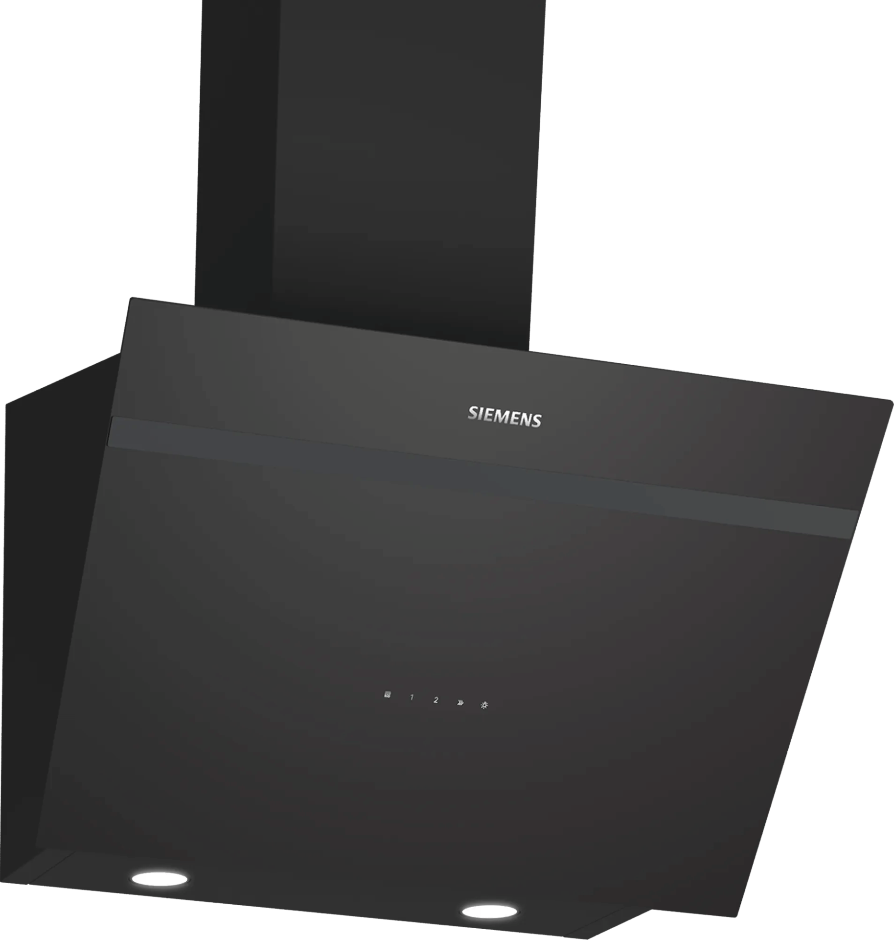 LC66KPJ60T iQ300 Duvar Tipi Davlumbaz 60 cm Siyah Cam