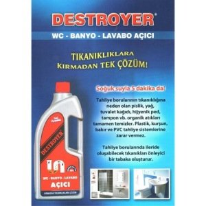 Destroyer Wc-Banyo-Lavabo Açıcı 500ml