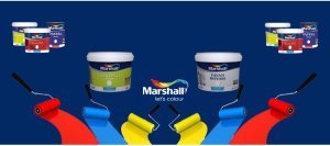 Marshall Pastel Yarı Mat Saten Boya 2.5 lt Beyaz