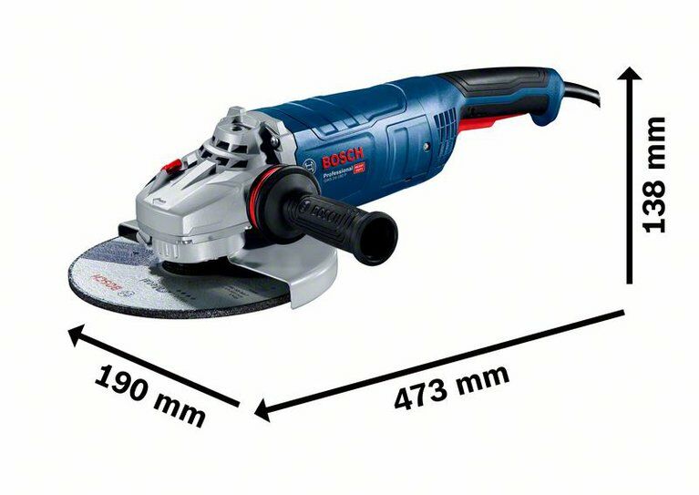 Bosch Bosch GWS 24-180 P 2400 W Büyük Taşlama Makinesi