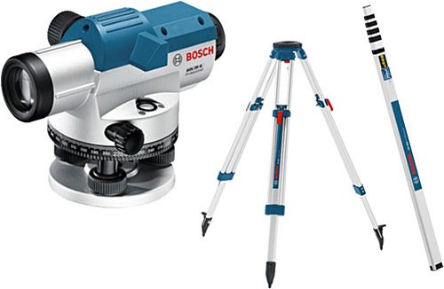 Bosch GOL 20 D Optik Nivo Nivelman + Tripod Mira Set