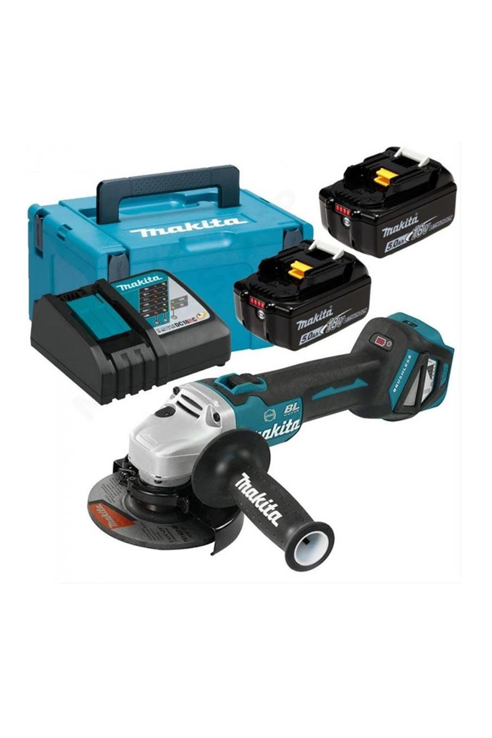 Makita DGA513RTJ 18 V Akülü Avuç Taşlama