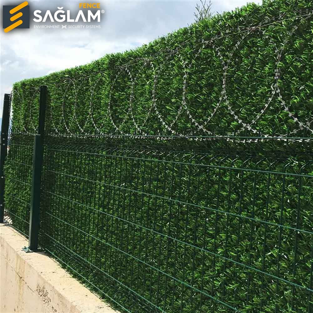 Artificial Grass Fence Panels, Outdoor Wall Privacy