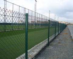 Roll Chain Link, Galvanized Security Fencing