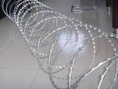 Concertina Razor Wire Coils, Concertina Clipped