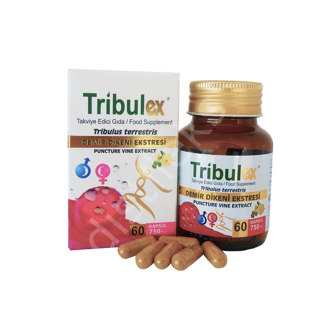 Tribulex Kapsül 750 mg (Tribulus Terrestris )menapozu hafifletir