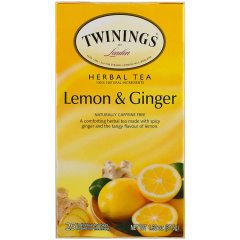 Lemon &Ginger Bitki Çayı  (Bardak Süzen) 25x2 gr - Twinings