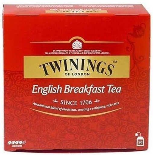 English Breakfast Siyah Çay (Bardak Süzen) 50x2 gr - Twinings
