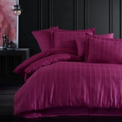 Plaid Фиолетовый - двойной жаккардовый сатин Duvet Sets