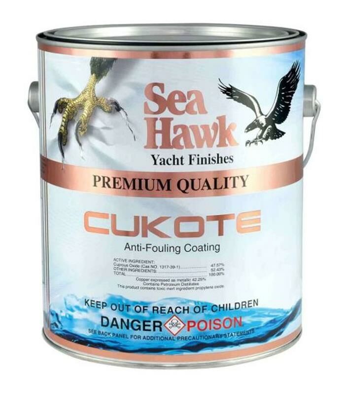 Sea Hawk Cukote Biocide Plus Yumuşak Zehirli Boya 3.785 LT Beyaz