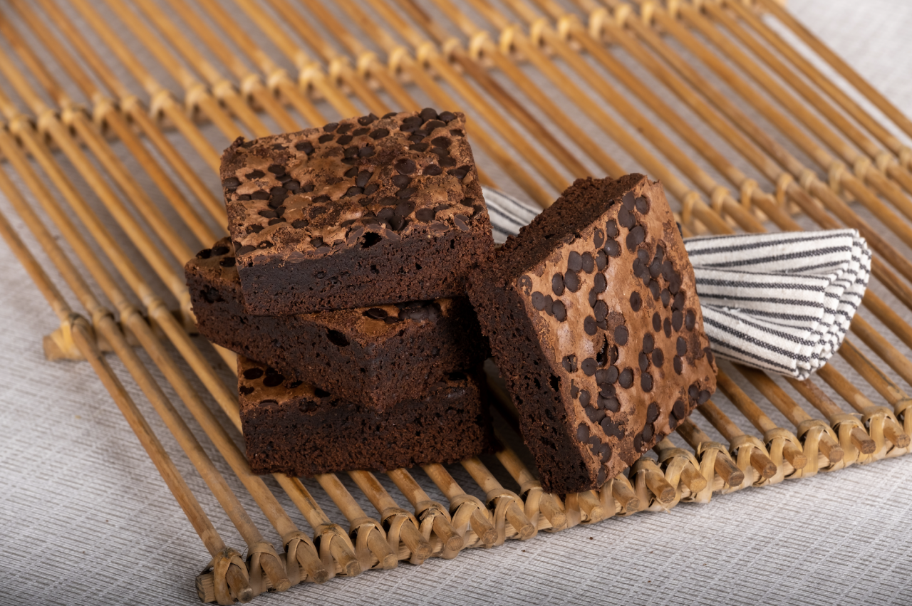 Mini Damla Çikolatalı Brownie