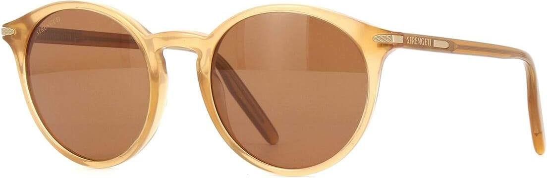 Serengeti Leonora Gold Yuvarlak Unisex Güneş Gözlüğü