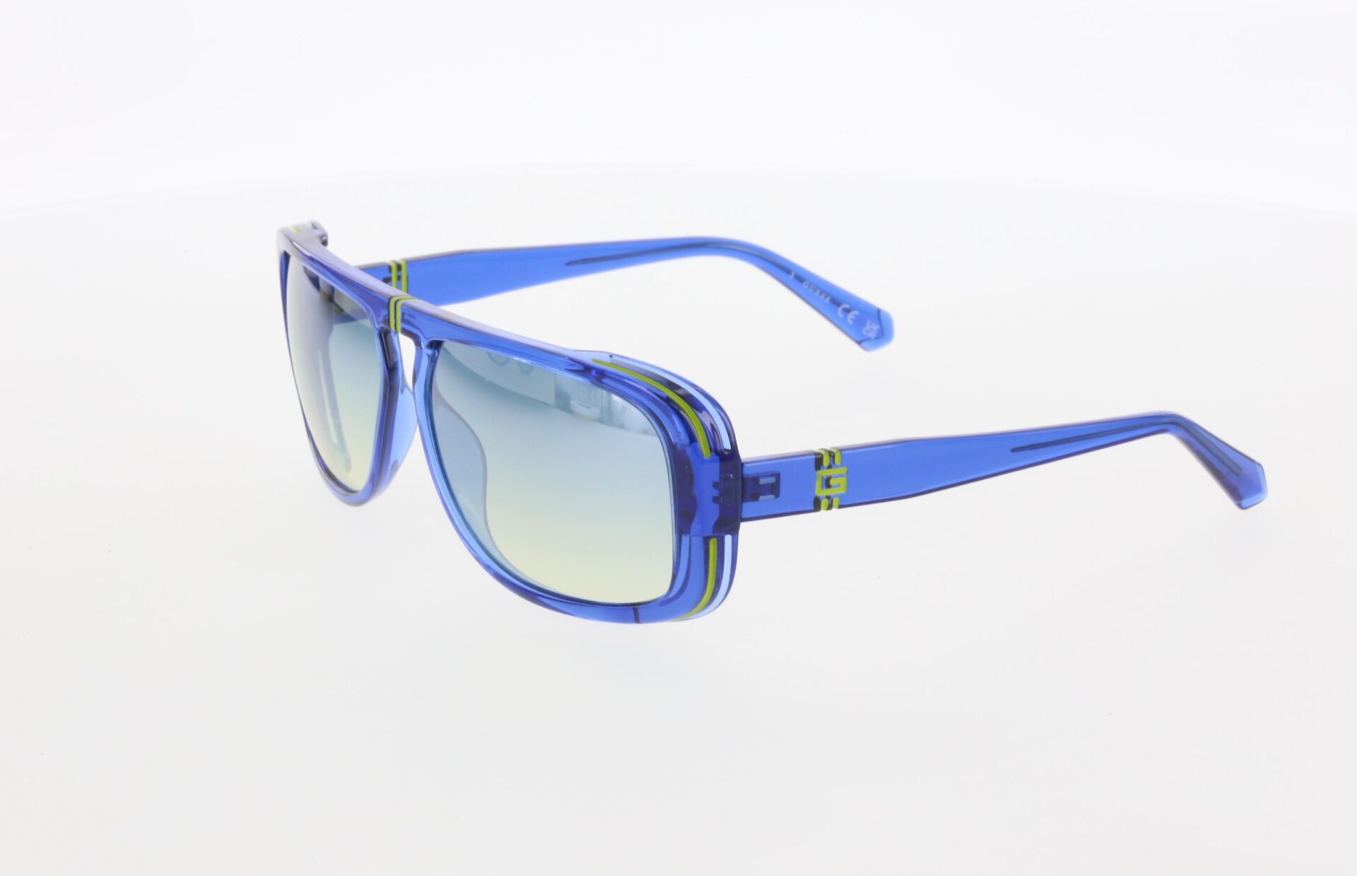 Guess 00082 Oval Mavi Unisex Güneş Gözlüğü