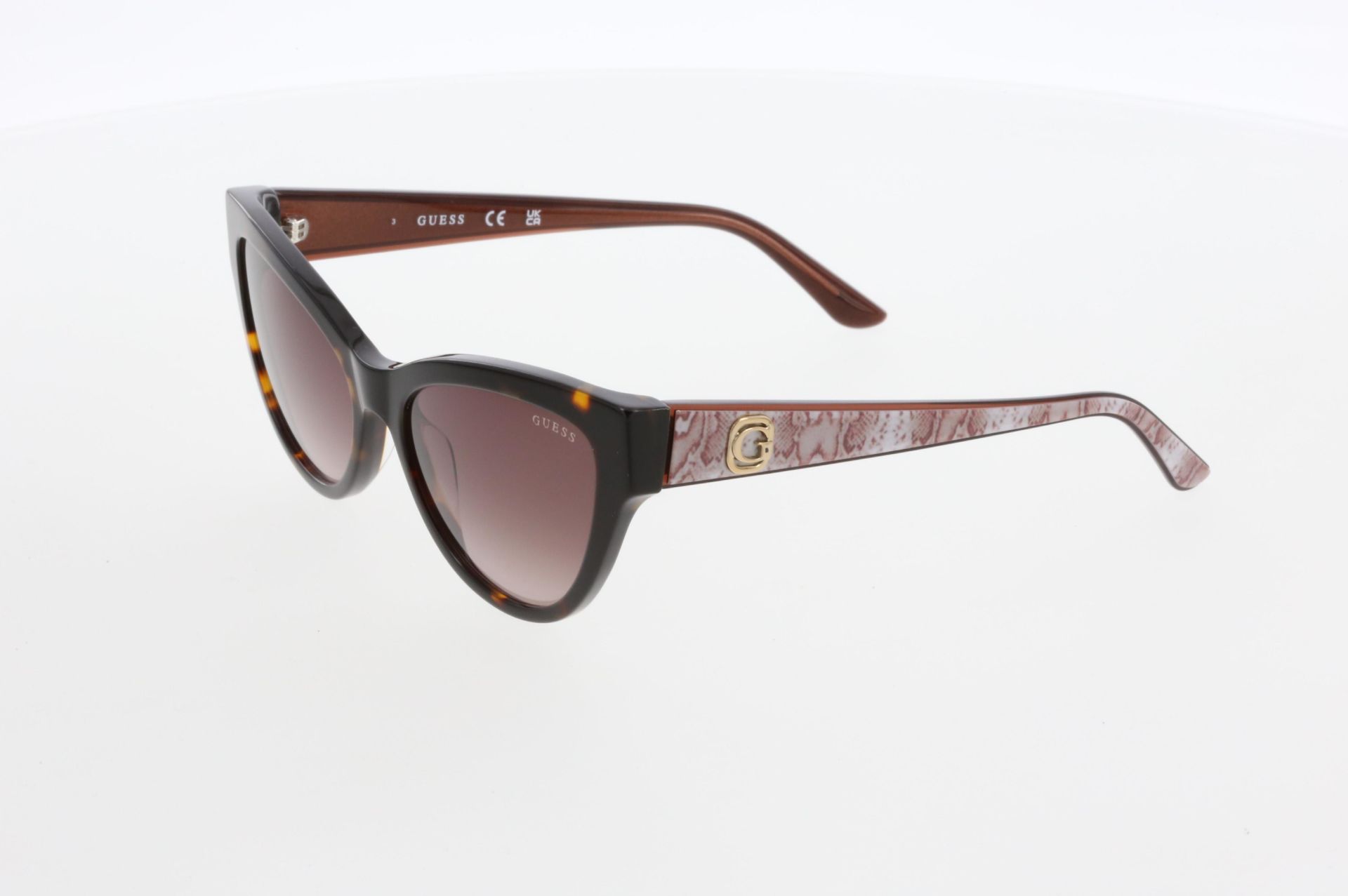 Guess 00112 Leopar Cat Eye Kadın Güneş Gözlüğü