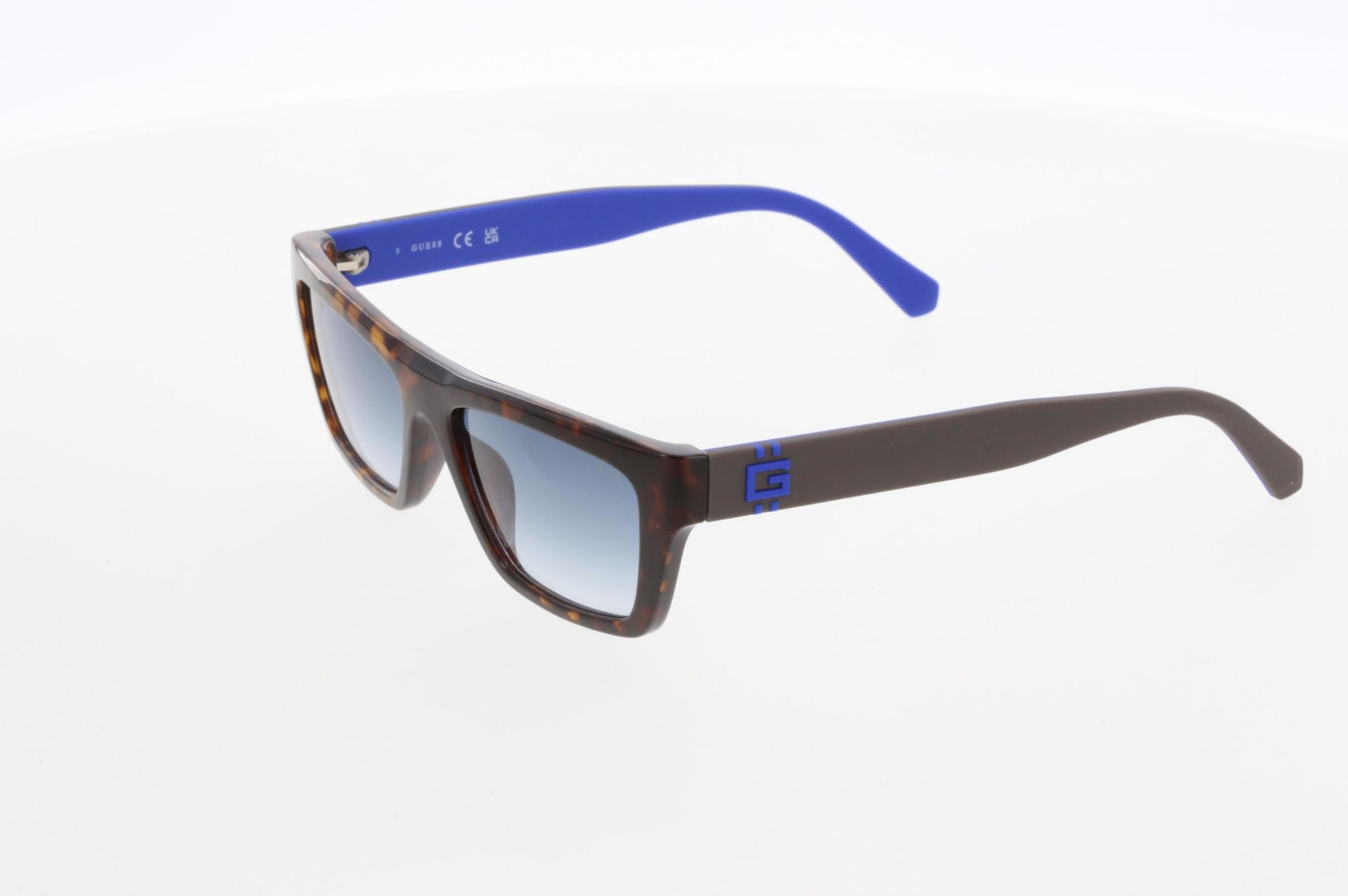 Guess 00120 Leopar Mavi Unisex Güneş Gözlüğü