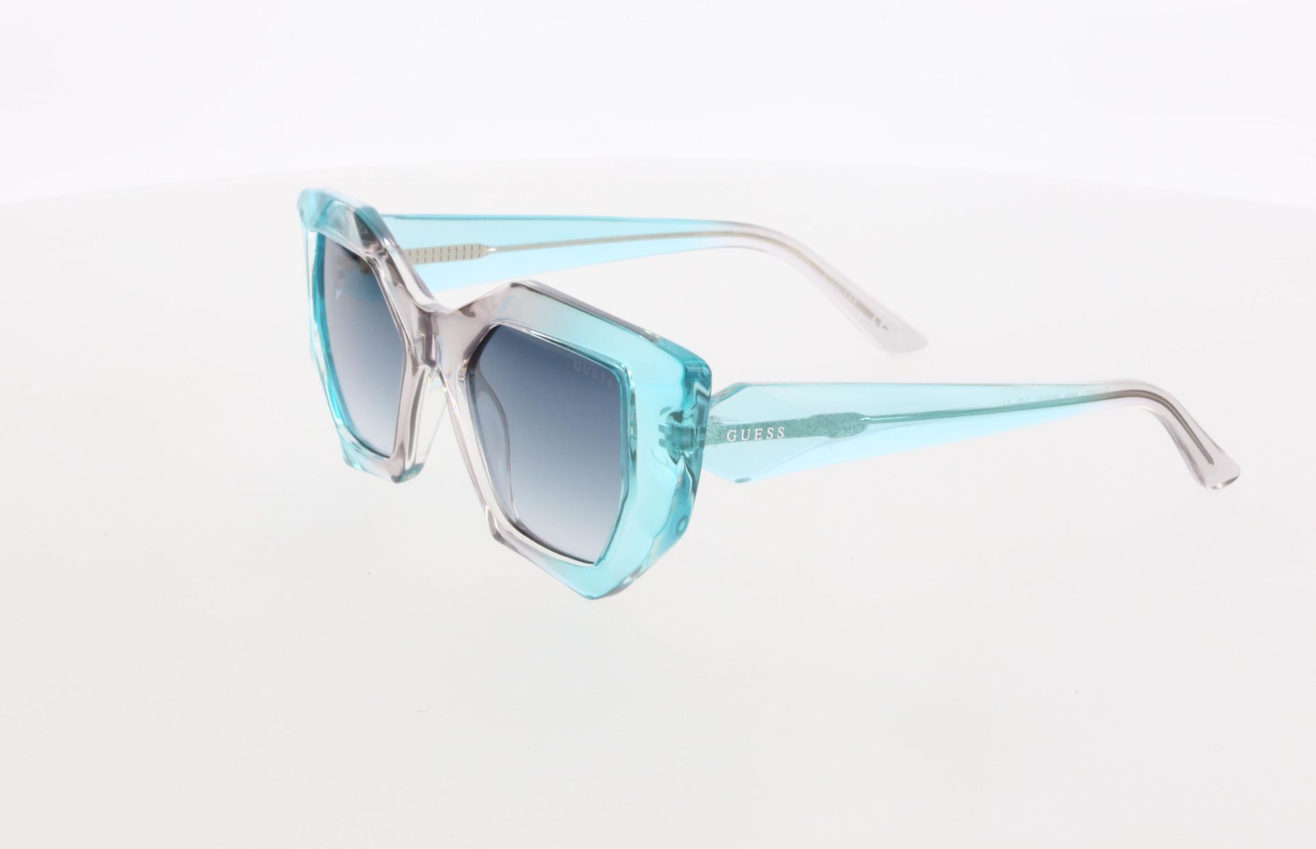 Guess 7897 Şeffaf Mavi Kadın Güneş Gözlüğü