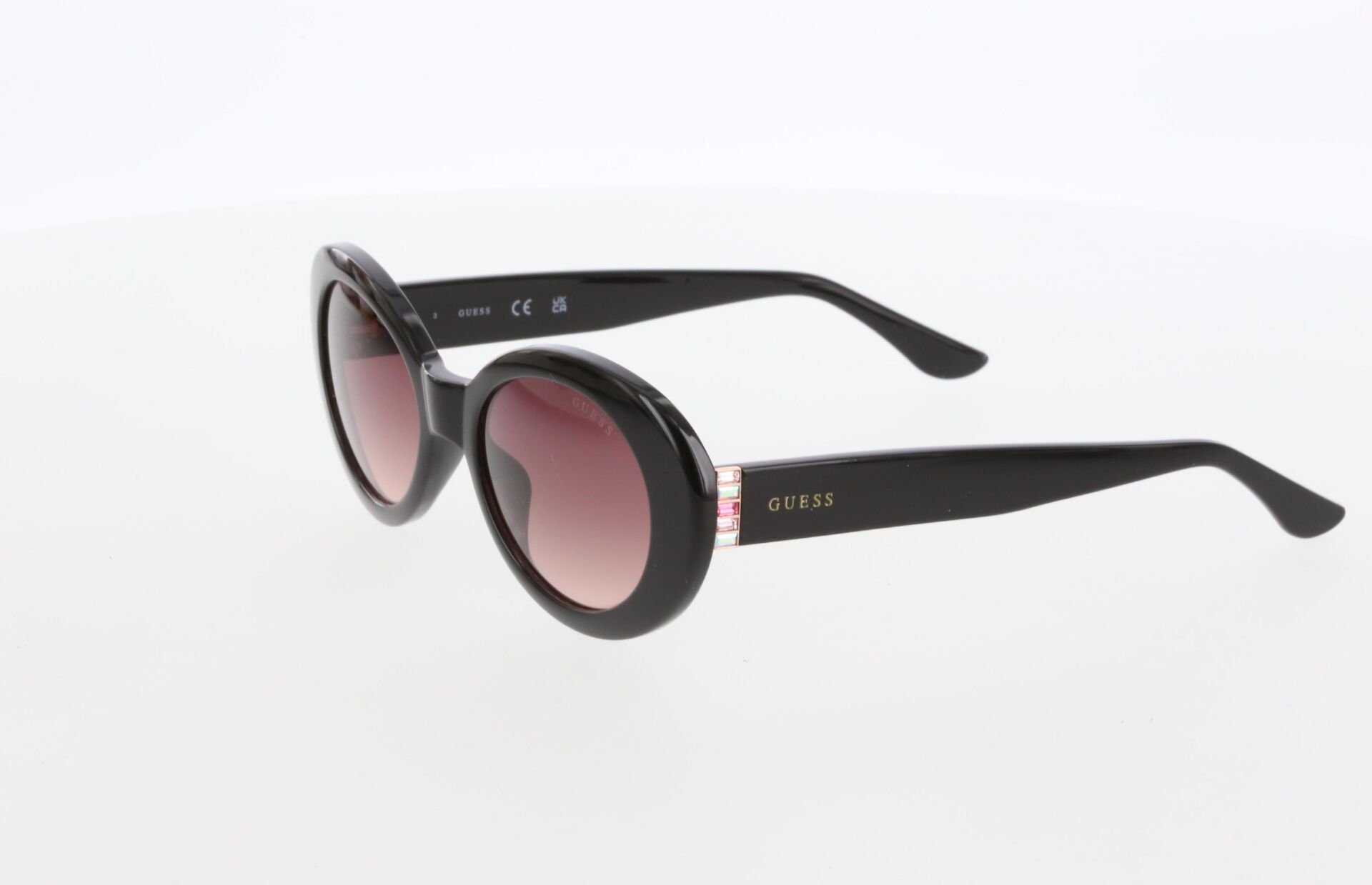 Guess 7904 Siyah Yuvarlak Kadın Güneş Gözlüğü