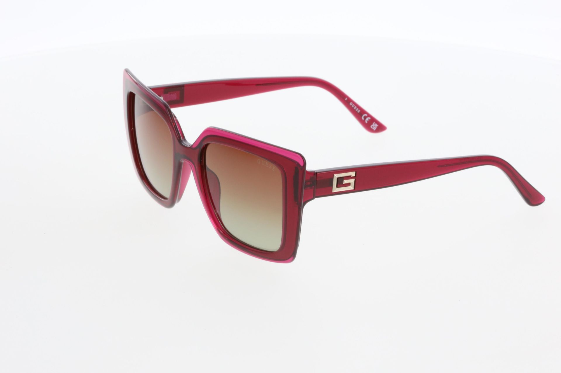 Guess 7908 Kare Kırmızı Kadın Güneş Gözlüğü