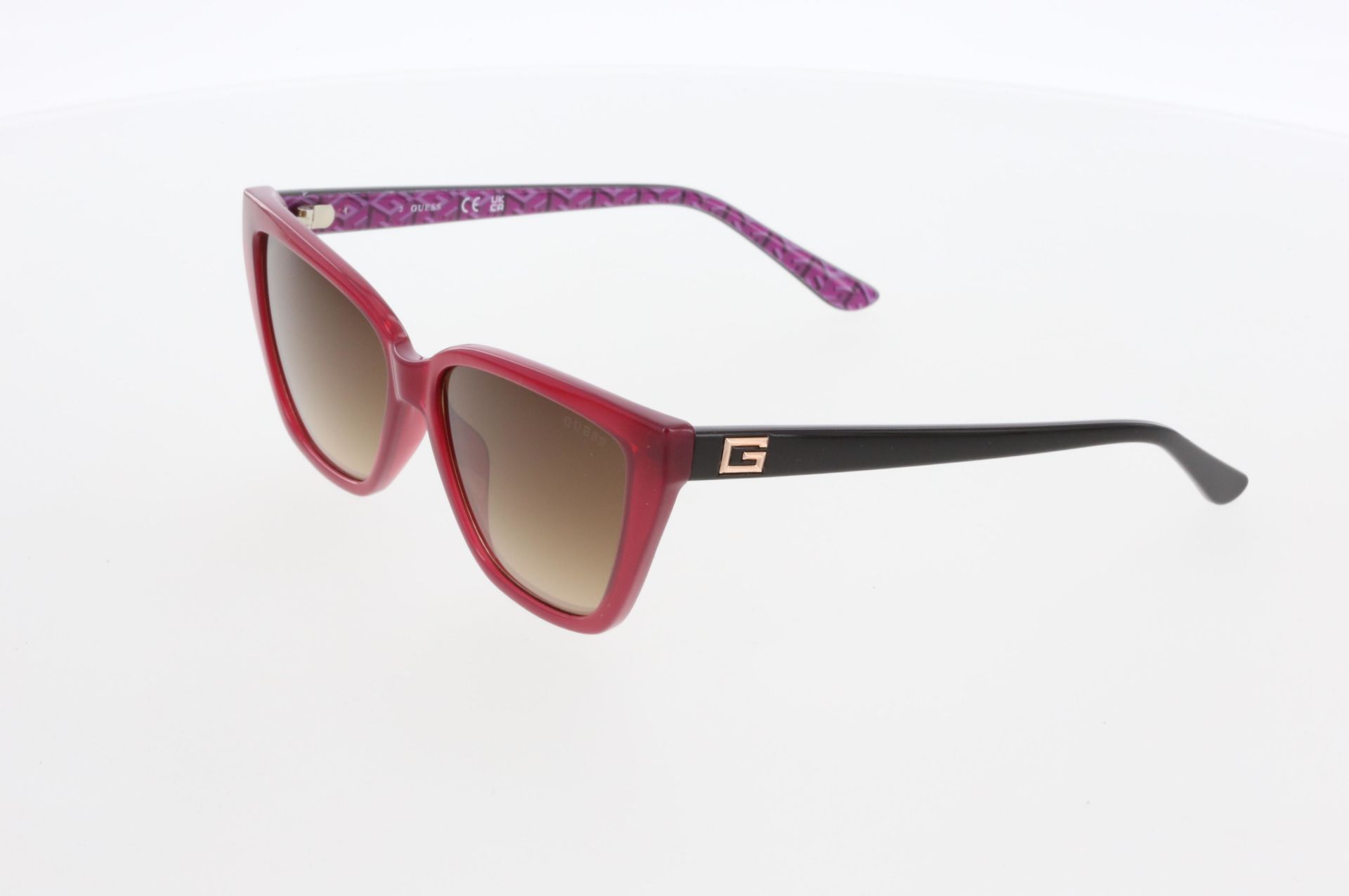 Guess 7919 Cat Eye Kırmızı Mor Kadın Güneş Gözlüğü